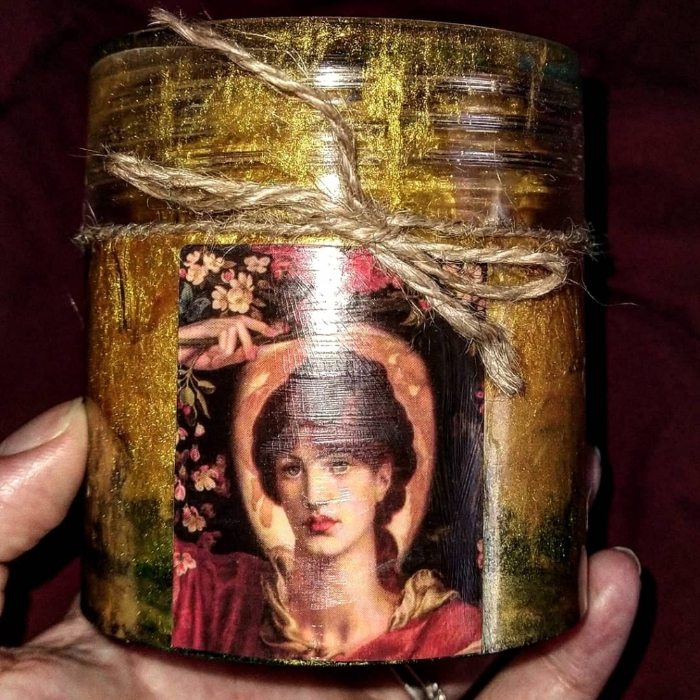 Homemade resin jar - Picture 3 of 6
